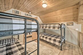 Cozy Birchwood Retreat on UTV Trail w/ Hot Tub!