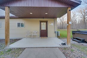 Cozy Birchwood Retreat on UTV Trail w/ Hot Tub!