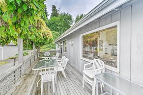 Beachfront Whidbey Island Home + Apartment!