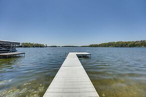 Spacious Delton Home w/ Fire Pit + Lake Views