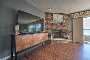 Spacious Delton Home w/ Fire Pit + Lake Views