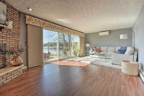 Spacious Delton Home w/ Fire Pit + Lake Views