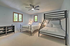 Spacious Delton Home w/ Fire Pit + Lake Views