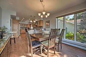 Spacious Delton Home w/ Fire Pit + Lake Views