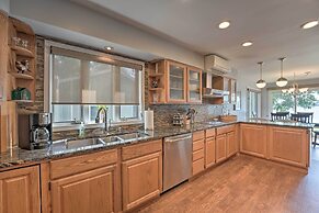 Spacious Delton Home w/ Fire Pit + Lake Views