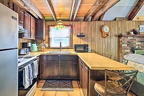 Game Room & Fire Pit: Tree-lined Pocono Lake Cabin