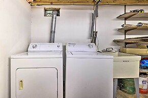 Game Room & Fire Pit: Tree-lined Pocono Lake Cabin