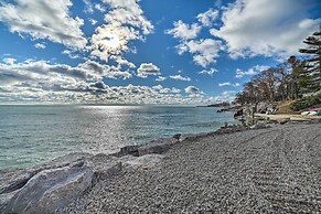 East Tawas Home w/ Patio, Lake Huron On-site