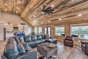 Upscale Riverfront Home w/ Beach & Fire Pit!