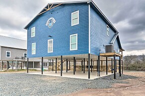 Upscale Riverfront Home w/ Beach & Fire Pit!