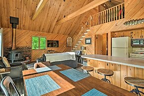 Riverfront Traverse City Cabin Near Snowmobiling!