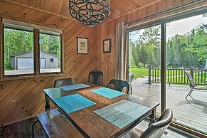 Riverfront Traverse City Cabin Near Snowmobiling!