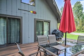 Riverfront Traverse City Cabin Near Snowmobiling!