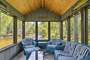 Riverfront Traverse City Cabin Near Snowmobiling!