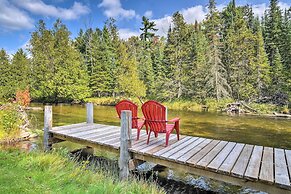 Riverfront Traverse City Cabin Near Snowmobiling!