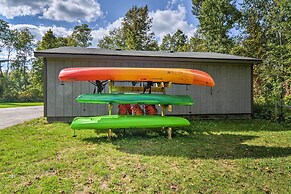 Riverfront Traverse City Cabin Near Snowmobiling!