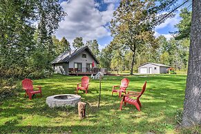 Riverfront Traverse City Cabin Near Snowmobiling!