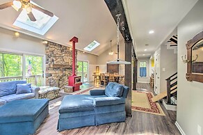 Peaceful New Market Cabin w/ Deck & Fire Pit!