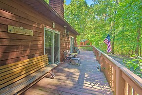 Peaceful New Market Cabin w/ Deck & Fire Pit!