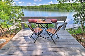 Waterfront Great Pond Cottage w/ Hot Tub & Deck!