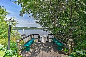 Waterfront Schroon Lake Home w/ Boat Dock!