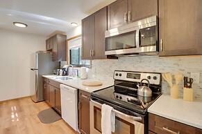 Furnished Deck & Game Room: Cabin in Tobyhanna