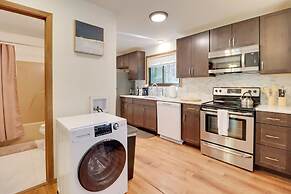 Furnished Deck & Game Room: Cabin in Tobyhanna