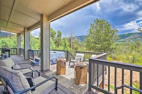 'mountain High Pines Retreat' w/ Hot Tub & Views!