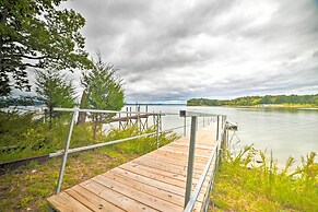 Kentucky Lake Cabin w/ Private Dock + Fire Pit