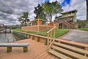Waterfront San Jacinto River Home w/ Boat Slip!