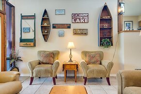 Deck & Gas Grill: Riverfront Mcqueeney Duplex