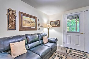 Deck w/ Bbq: Hot Springs Village Apt!