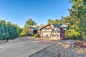 Deck w/ Bbq: Hot Springs Village Apt!