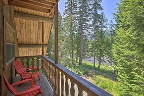 Expansive Moyie Riverfront Cabin - Pets Welcome!