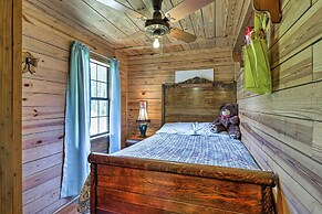 Secluded Cabin w/ Pond ~ 37 Mi to Gulf Coast!