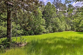 Secluded Cabin w/ Pond ~ 37 Mi to Gulf Coast!