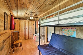 Secluded Cabin w/ Pond ~ 37 Mi to Gulf Coast!