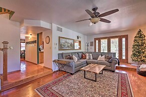 Deck + Yard: Family-friendly Pinetop Retreat
