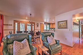 Deck + Yard: Family-friendly Pinetop Retreat