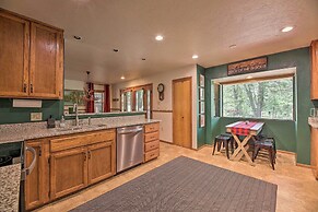 Deck + Yard: Family-friendly Pinetop Retreat