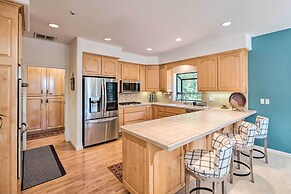 Deck & Views: Lush A-frame Cabin in Pioneer!