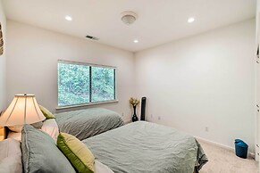 Deck & Views: Lush A-frame Cabin in Pioneer!