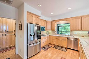 Deck & Views: Lush A-frame Cabin in Pioneer!