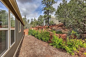 Mountain-view Rooftop Deck: Sedona Hideaway