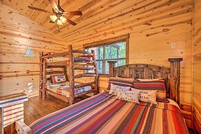 Creekside Broken Bow Cabin w/ Hot Tub & Fire Pit!