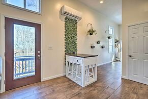 Gray Home w/ View of Boone Lake + Fire Pit!