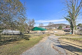 Gray Home w/ View of Boone Lake + Fire Pit!