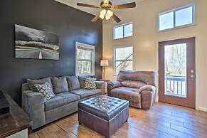 Gray Home w/ View of Boone Lake + Fire Pit!