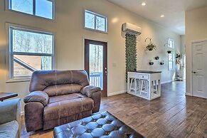 Gray Home w/ View of Boone Lake + Fire Pit!