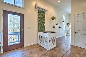 Gray Home w/ View of Boone Lake + Fire Pit!